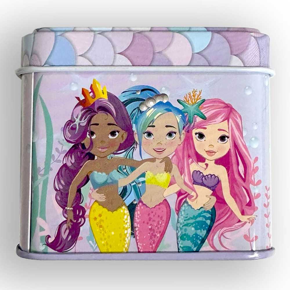 Undinėlės magija mini metalinė dėžutė 7,5 cm