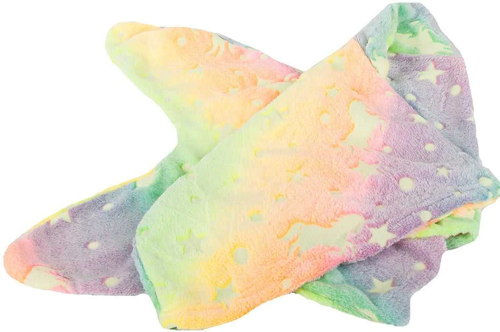 Vaikiškas pledas-šiltukas undinėlės uodega 105 cm