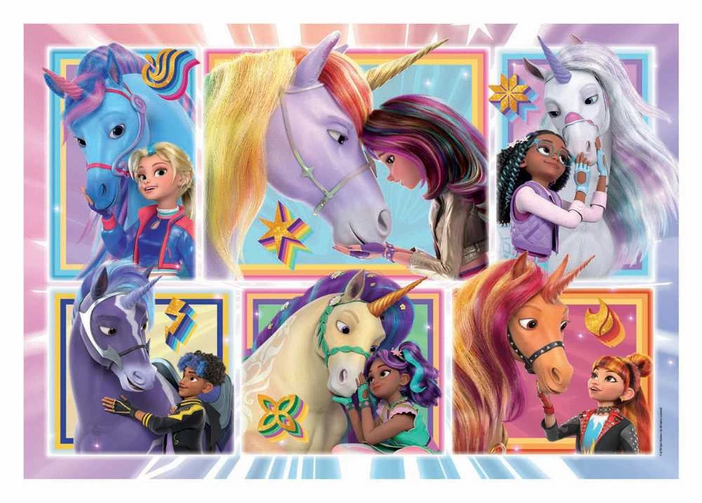 Dėlionė Clementoni Super Color Unicorn Academy 25094,104 vnt