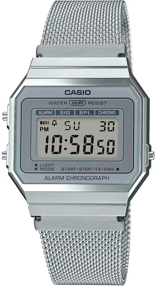 Casio Retro Vintage A700WM-7A Unisex laikrodis + DĖŽUTĖ