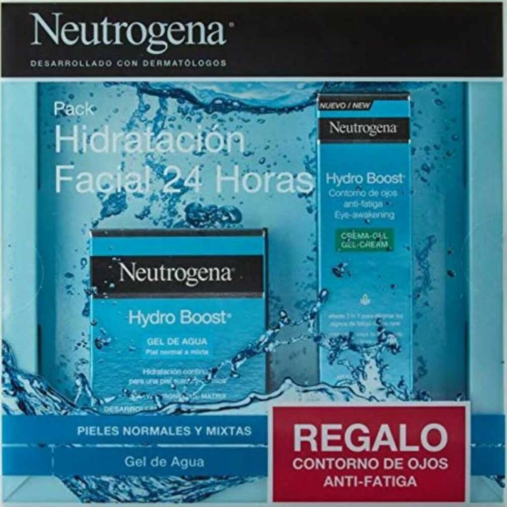 "Neutrogena Hydro Boost" drėkinamųjų veido odos priemonių rinkinys - kremas 50 ml , 2 vnt