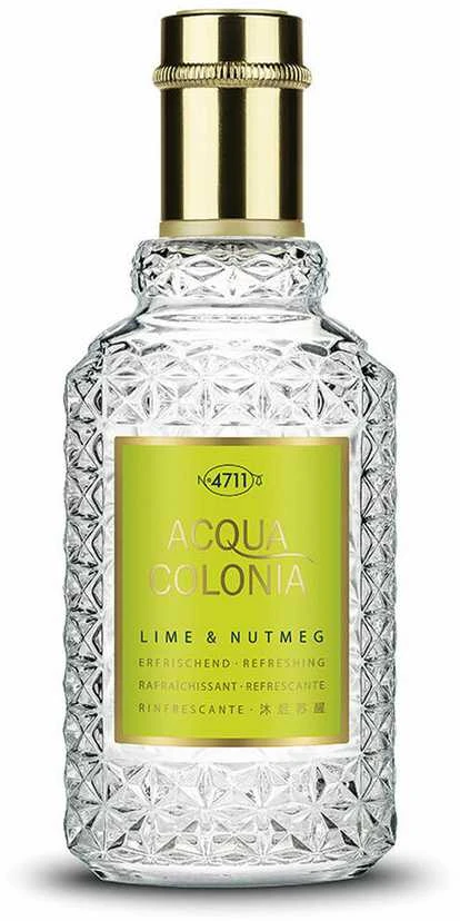 4711 Acqua Colonia Lime & Nutmeg EDC odekolonas unisex, 50 ml