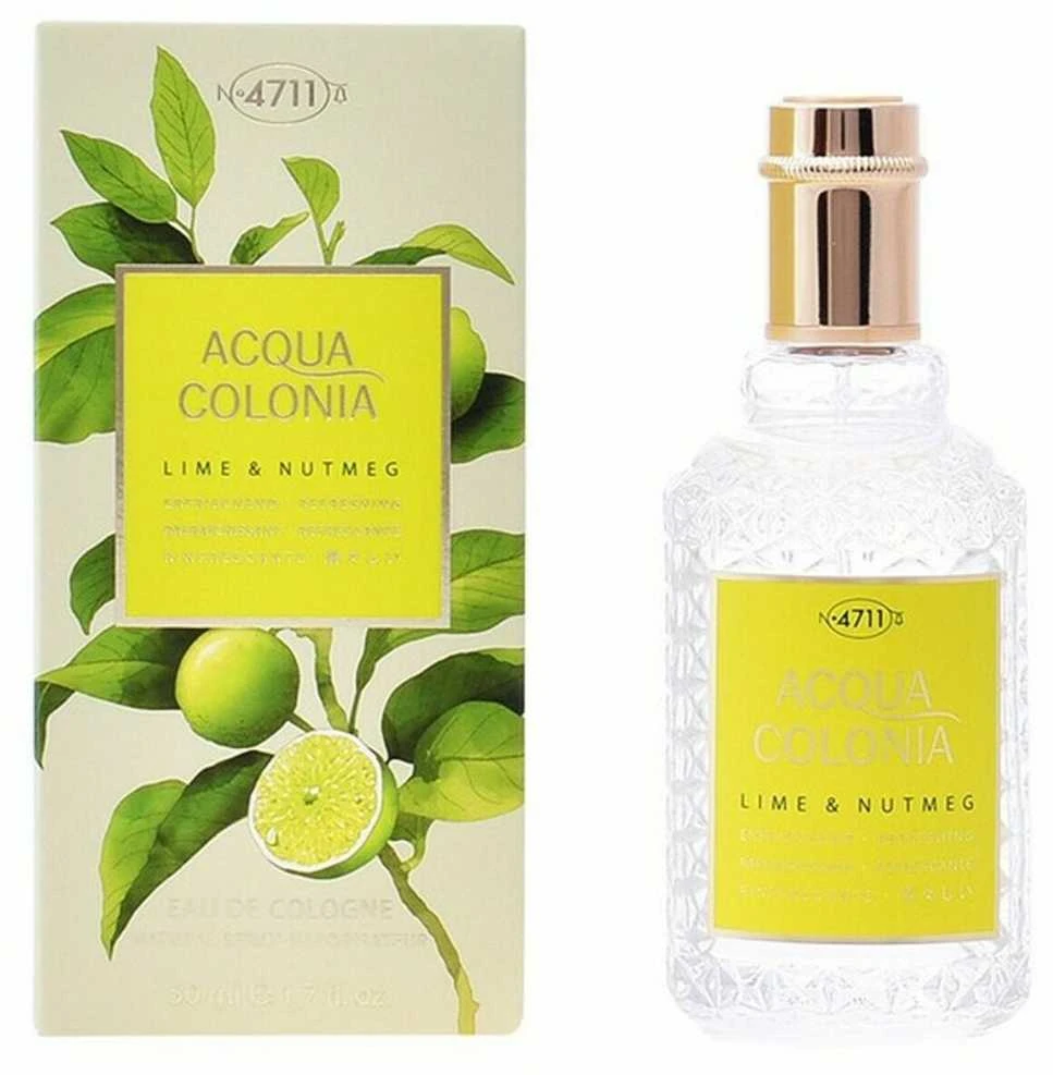 4711 Acqua Colonia Lime & Nutmeg EDC odekolonas unisex, 50 ml