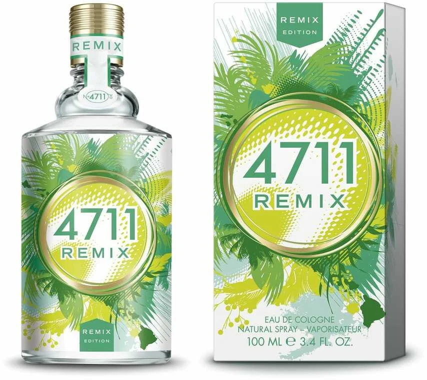 4711 Remix Žalias Oasis EDC odekolonas unisex, 100 ml