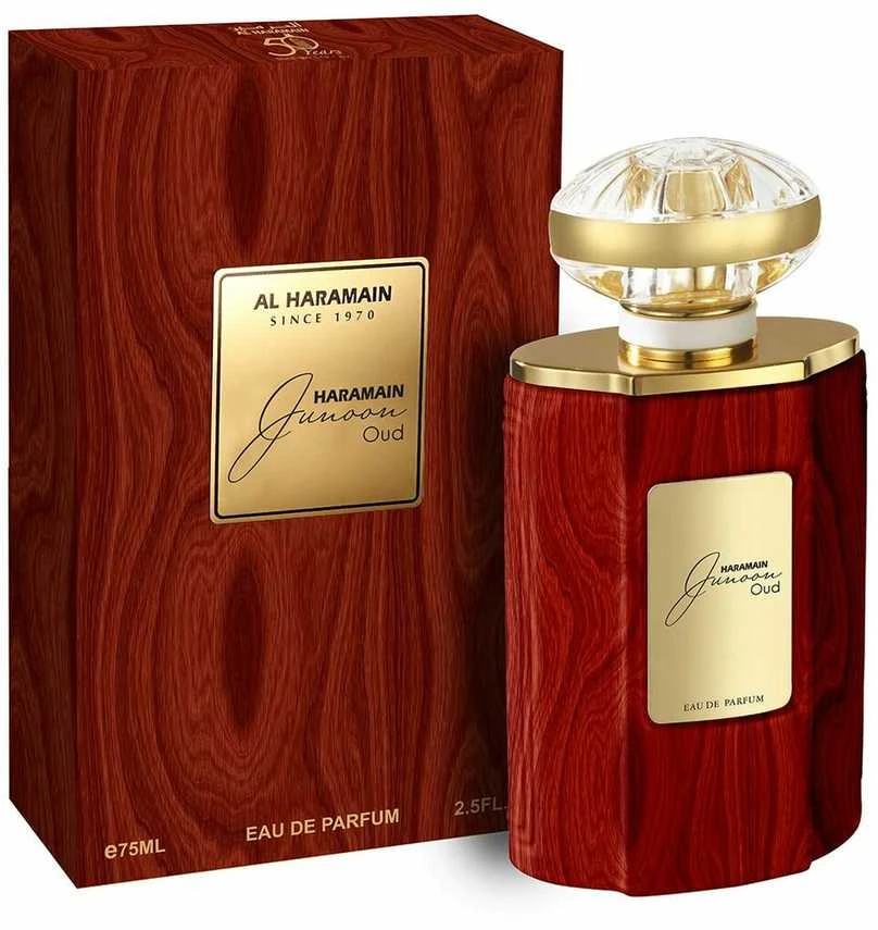 Al Haramain Junoon Oud EDP parfumuotas vanduo unisex, 75 ml