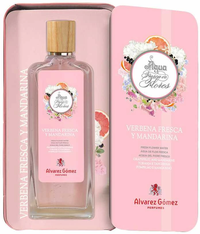 Alvarez Gómez Alv Gomez Agua Fresca De Flores Verbena y Mandarina, 150 ml Lata