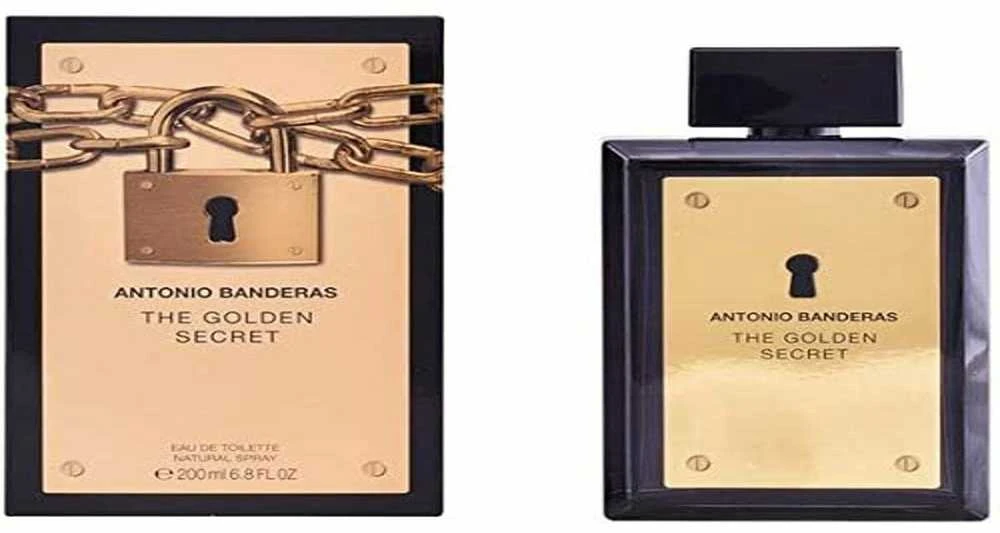 Antonio Banderas The Golden Secret EDT tualetinis vanduo vyrams, 200 ml