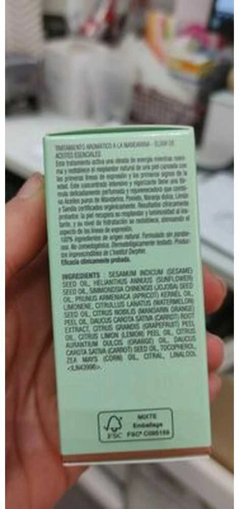 Darphin Essential Oil Eliksyras Tangerine Aromatic veido serumas, 15 ml