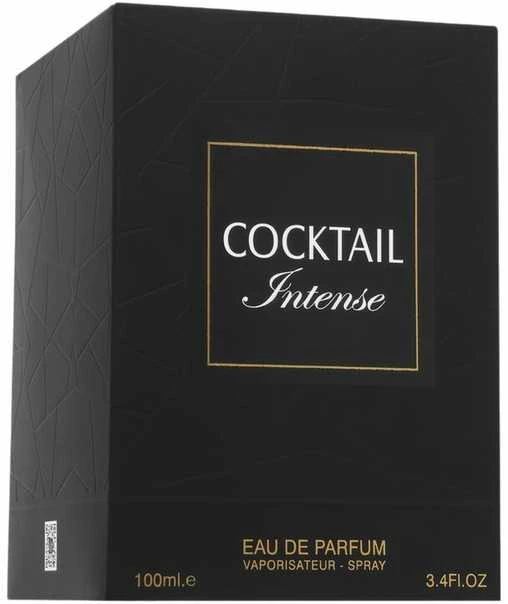 Unisex kvepalai Fragrance World Cocktail Intense EDP, 100ml