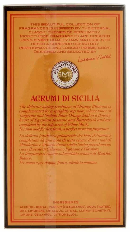 Monotheme Classic Collection Agrumi di Sicilia EDT tualetinis vanduo unisex, 100 ml