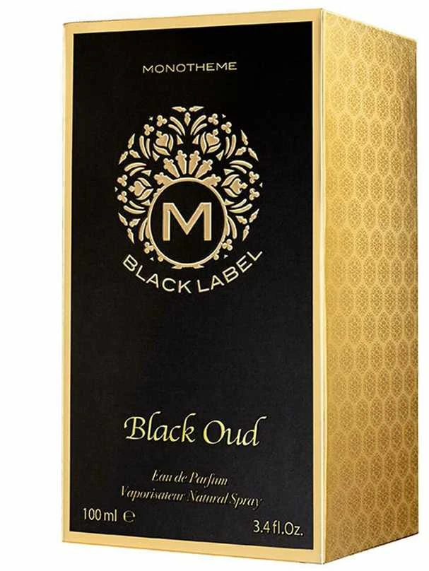 Monotheme Juodas Label Juodas Oud EDP parfumuotas vanduo unisex, 100 ml
