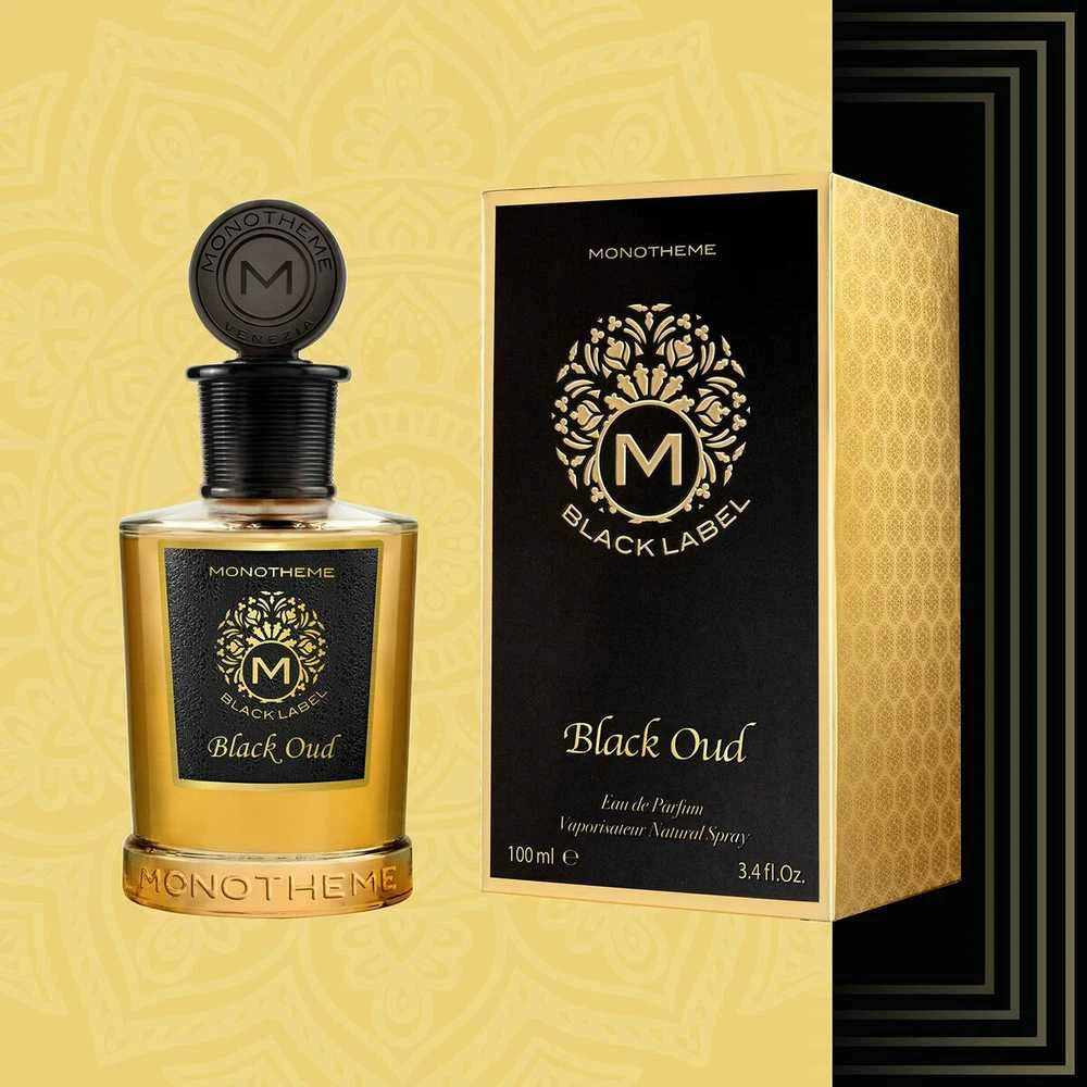 Monotheme Juodas Label Juodas Oud EDP parfumuotas vanduo unisex, 100 ml