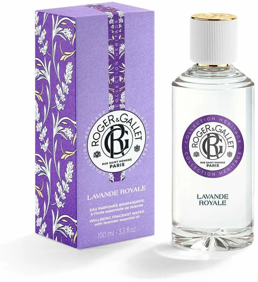 Roger & Gallet Lavande Royale Wellbeing Fragrant Vanduo, 100 ml