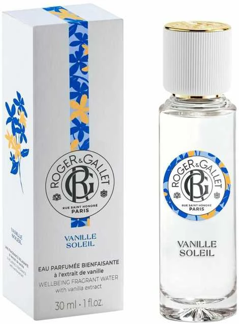 Roger & Gallet Beneficial Scented Vanduo Vanille Soleil, 30 ml