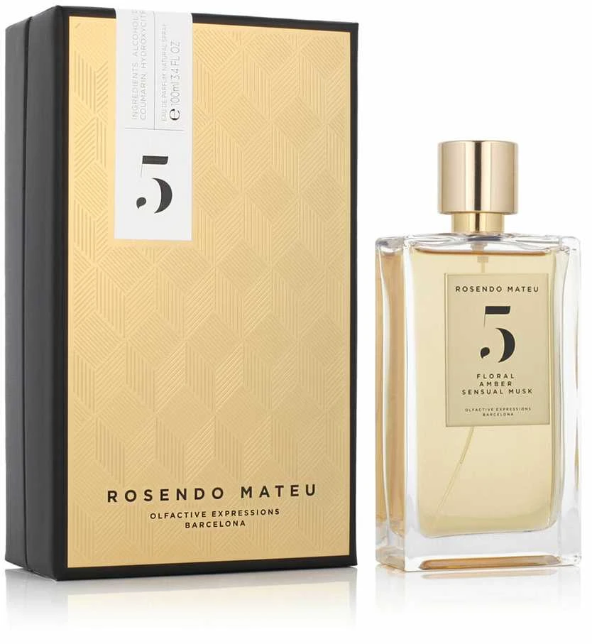 Rosendo Mateu No 5 Floral, Amber, Sensual Musk EDP