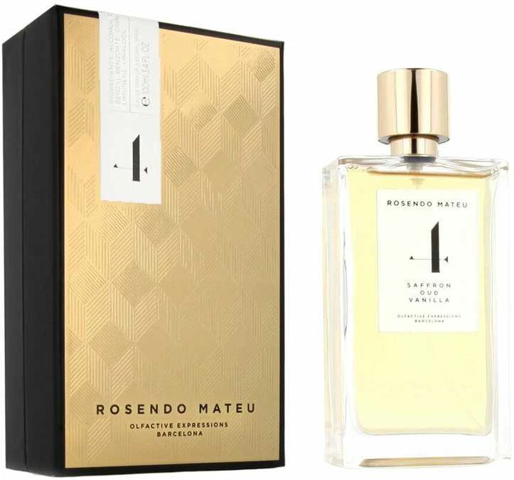 Rosendo Mateu 4 Saffron Oud Vanilla EDP parfumuotas vanduo unisex, 100 ml