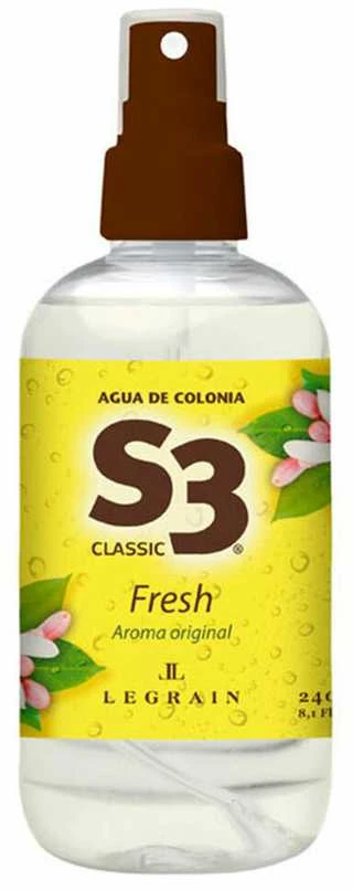S3 S-3 CLASSIC FRESH vapor cologne 240 ml