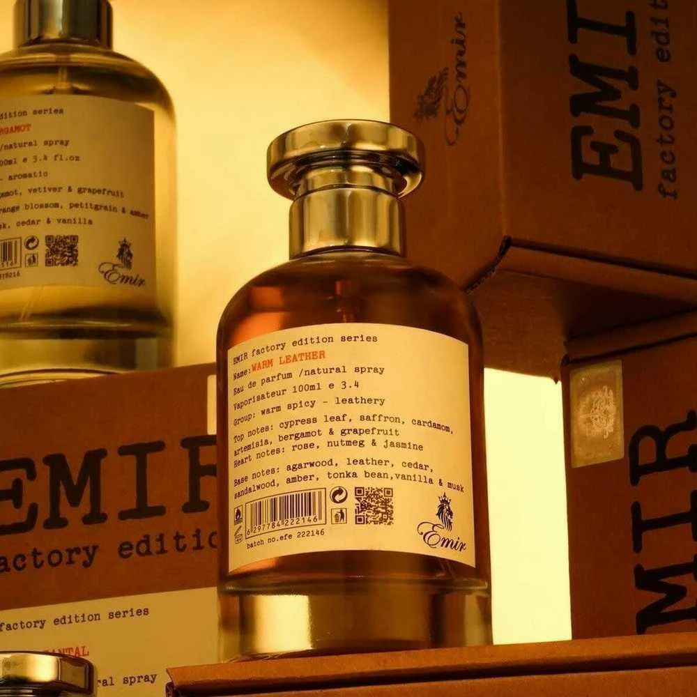 Emir Warm Leather Factory Edition EDP parfumuotas vanduo unisex, 100 ml