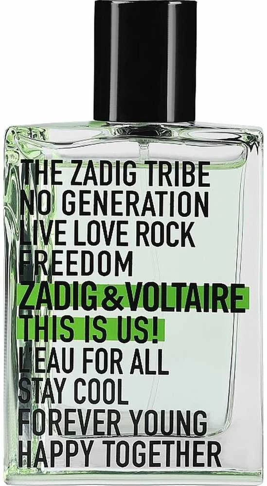 Zadig & Voltaire This is Us! L'Eau For All EDT tualetinis vanduo, 50 ml