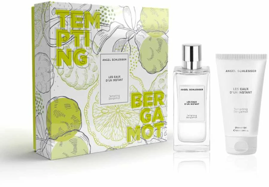 Angel Schlesser Instant Tempting Bergamont Watercolor Coffret Eau De Toilette Purškiklis, 100 ml Rinkinys 2 vnt.