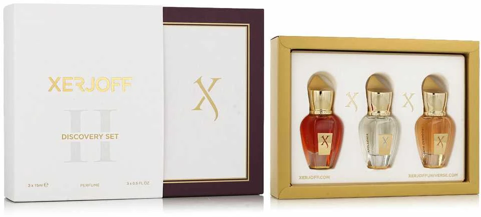 Mini sada XerJoff - Muse + Apollonia + Accento Overdose 3 x, 15 ml