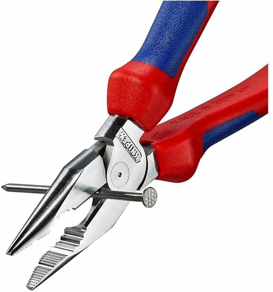 Kombinuotos replės siauroms žiaunomis KNIPEX 0822185