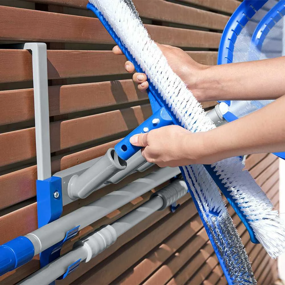 Bestway „Flowclear StorePro“ baseino priedų ir įrangos organizatorius, mėlynas, pilkas, ABS, 182 mm, 420 mm, 570 mm, 842 g