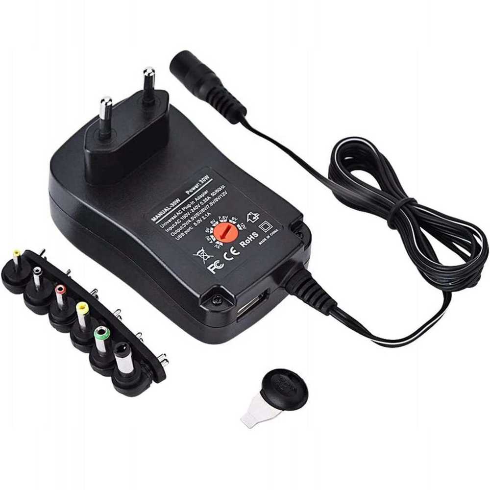 Fusion Universalus reguliuojamas maitinimo šaltinis 3V-12V, 30W