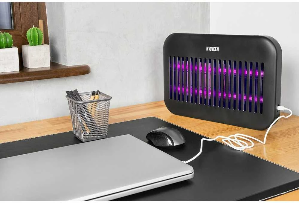 Vabzdžių Naikinimo Lempa - N'OVEEN IKN550 LED 1 800 mAh 5 W Juoda
