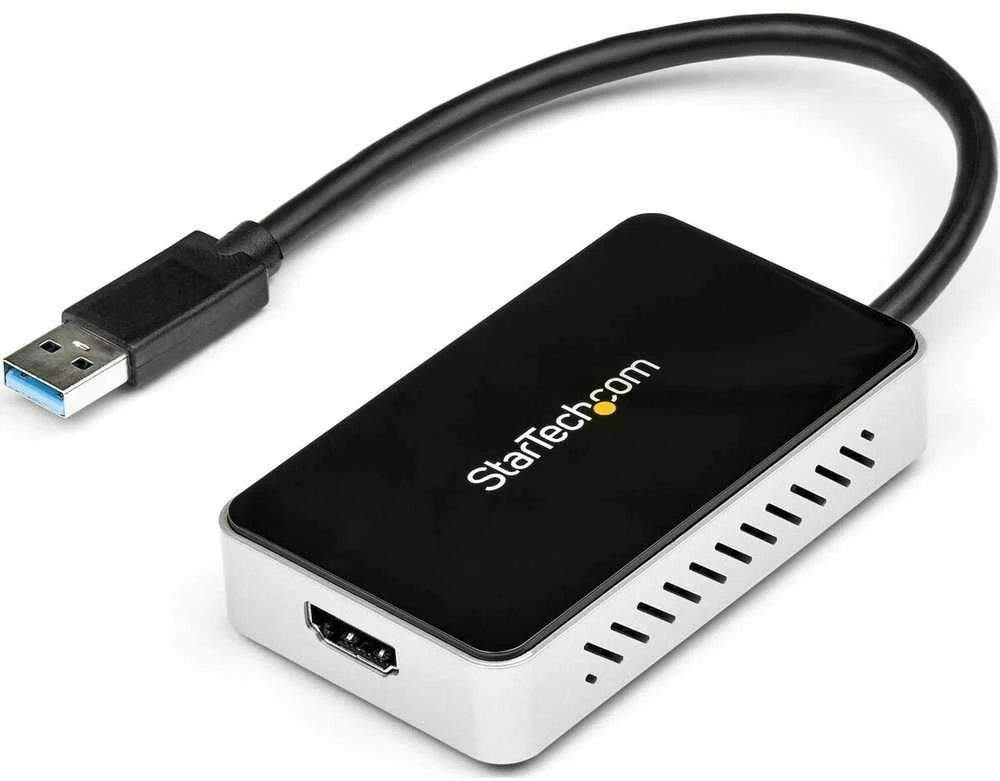 Adapteris USB StarTech USB-A - HDMI Juodas (USB32HDEH)