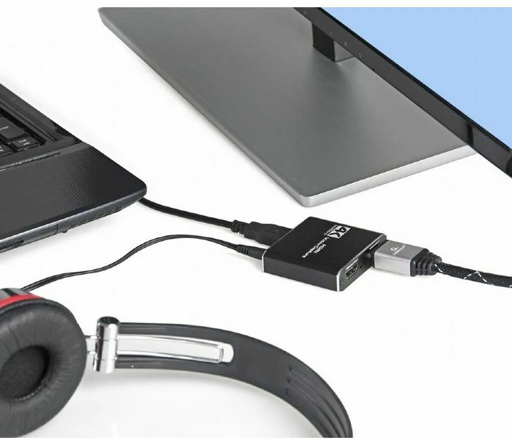 Gembird | USB HDMI griebtuvas, 4K, perduodamas HDMI | UHG-4K2-01