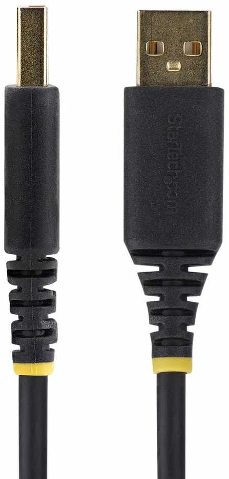 StarTech 1P6FFCN-USB-SERIAL lygiagretus kabelis Juodas 2 m USB Type-A DB-9