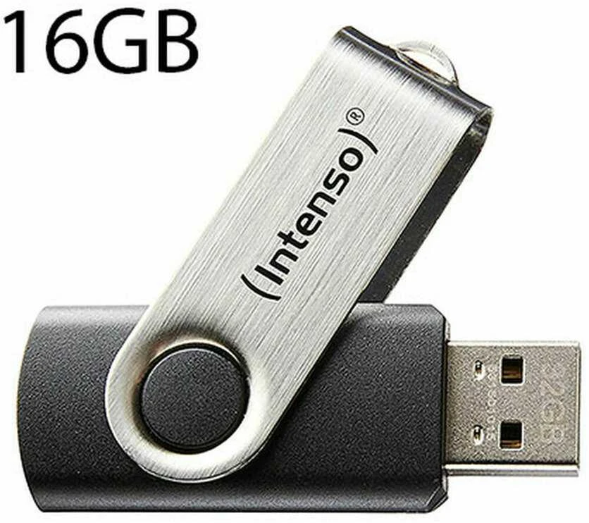 STICK 16GB 2.0 Intenso Basic Line
