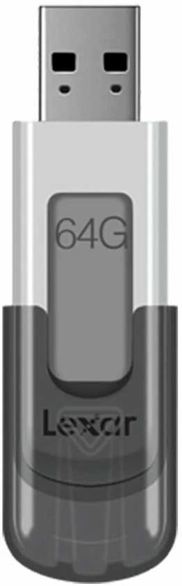 „Lexar“ | USB atmintinė | „JumpDrive V100“ | 64 GB | USB A tipo | Pilkas