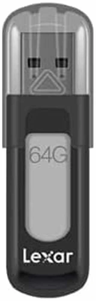 „Lexar“ | USB atmintinė | „JumpDrive V100“ | 64 GB | USB A tipo | Pilkas