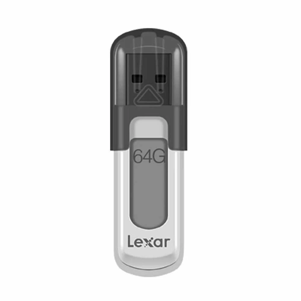 „Lexar“ | USB atmintinė | „JumpDrive V100“ | 64 GB | USB A tipo | Pilkas