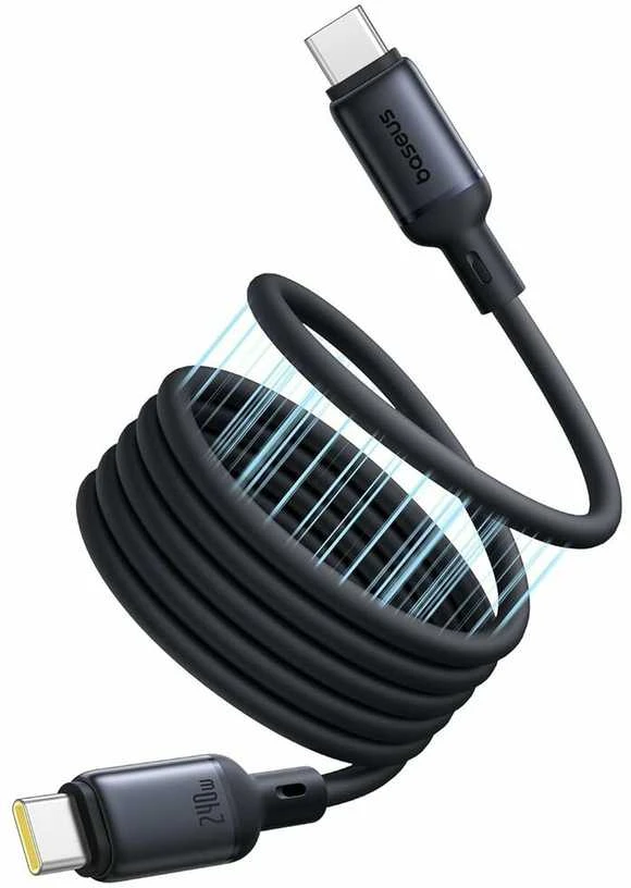 Kabelis USB Baseus USB-C - USB-C 1 m Juodas (P10376800121-00)