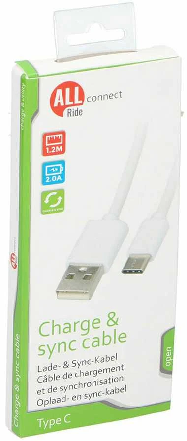 „All Ride“ kelioninis įkroviklis | 10 W | USB-A | su integruotu „micro USB“ laidu