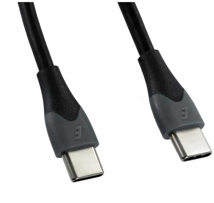 „Energizer Classic“ – USB-C į USB-C jungiamasis laidas, 1,2 m, Juodas
