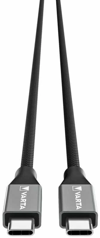 Varta Speed įkrovimo ir sinchronizavimo kabelis USB Type C iki C tipo 57936 laidas