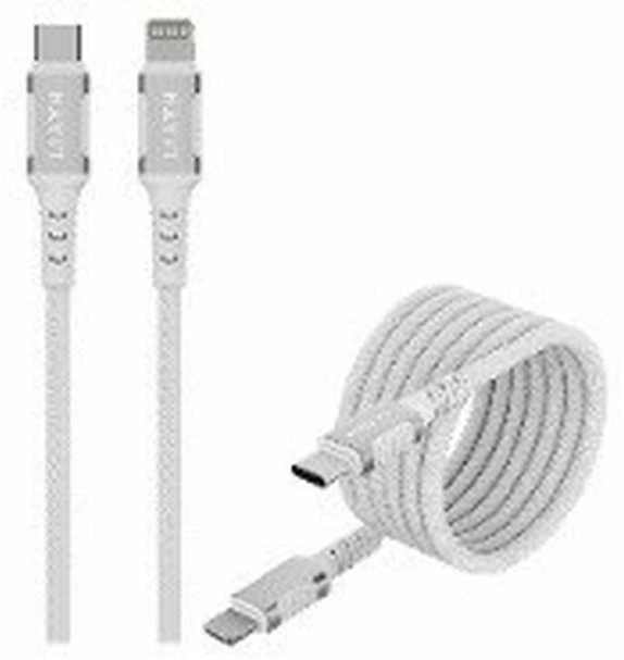 Havit CB6298 - Magnetinis USB tipo C-Lightning kabelis, 1 m (baltas)