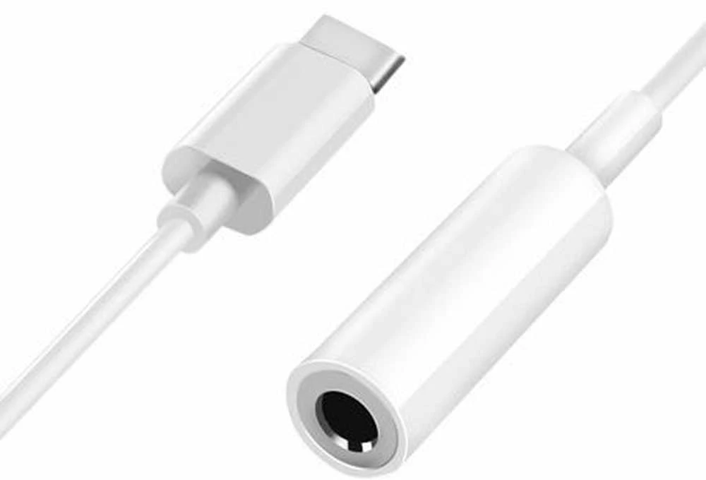 USB C tipo į 3,5 mm garso adapteris
