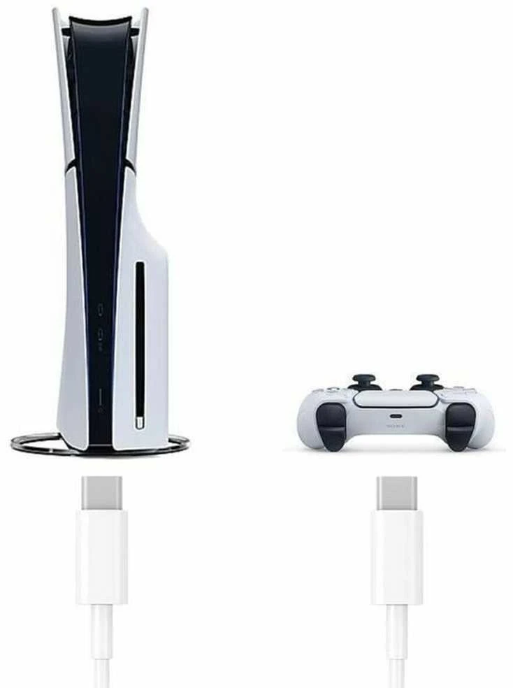 Subsonic Ikigarsinis Usb-C / Usb-C įkrovimo ir paleidimo laidas – PS5 / PS5 plonas 3 m