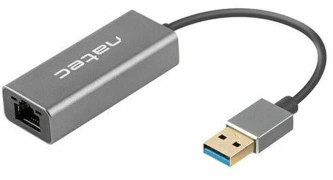 Lanberg NATEC LAN adapteris USB 3.0 > 1x RJ45 1GB ant kabelio