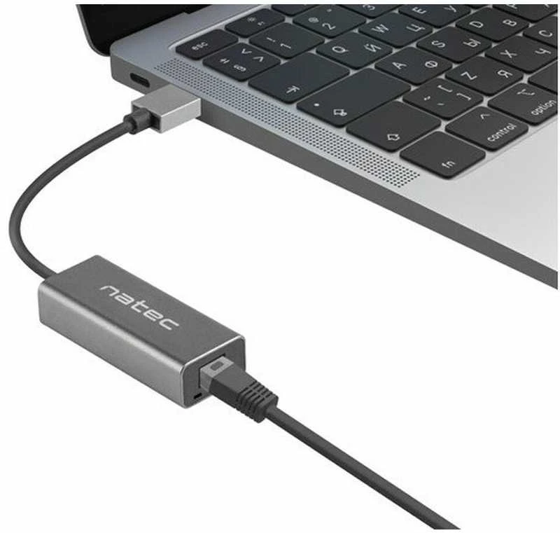 Lanberg NATEC LAN adapteris USB 3.0 > 1x RJ45 1GB ant kabelio