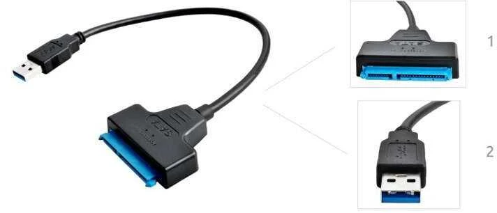 Blackmoon USB, SATA USB adapteriai SATA 3.0