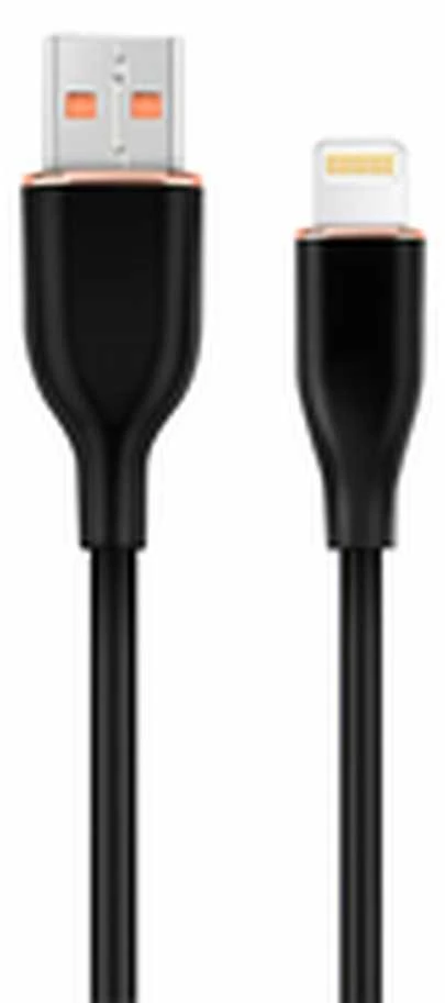 KABELIO ŽAIBAS Į USB2 1.5M/CC-USB2S-AM8PM-1.5M-BK GEMBIRD