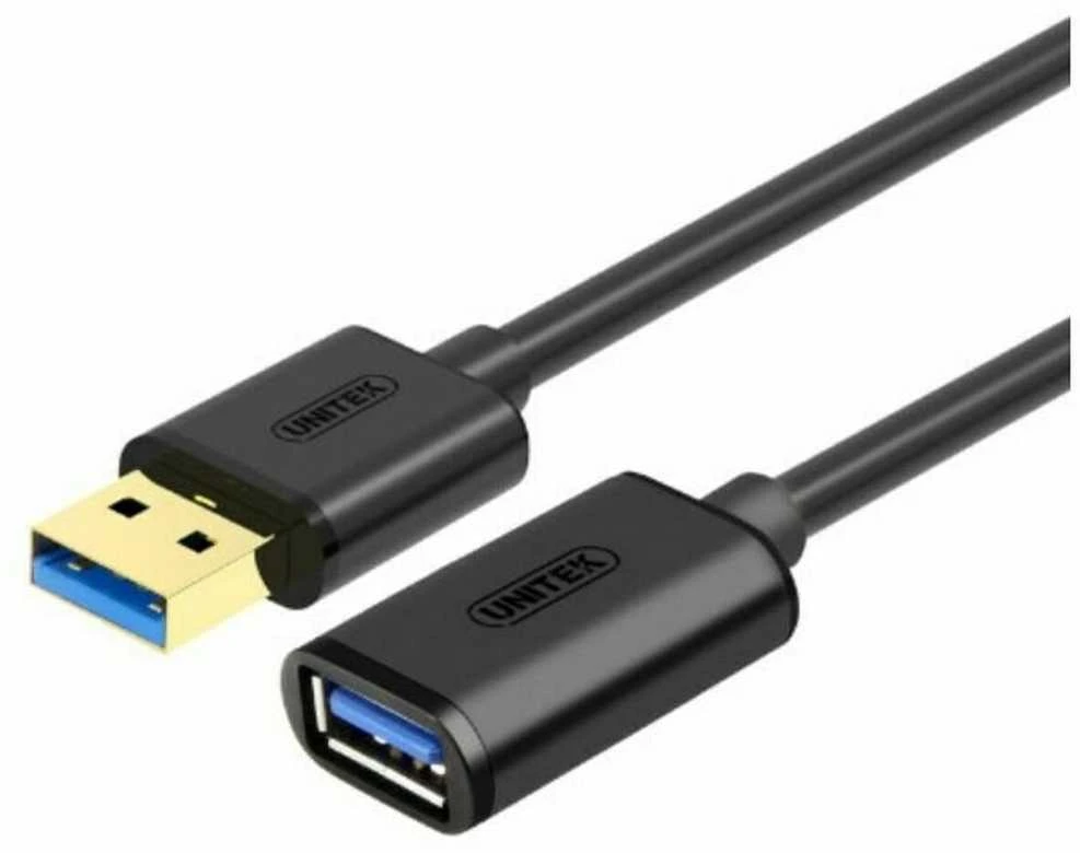 UNITEK Y-C456GBK Unitek USB plėtinio keitiklis USB3.0 AM-AF, 0,5m Y-C456GBK