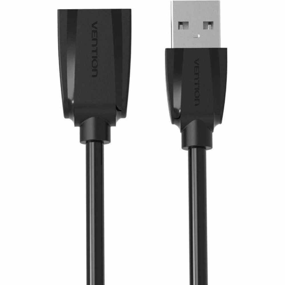 Vention Prailginimo kabelis USB 3.0, išorinis USB į moterišką USB, ventiliacija 3 m (juoda)