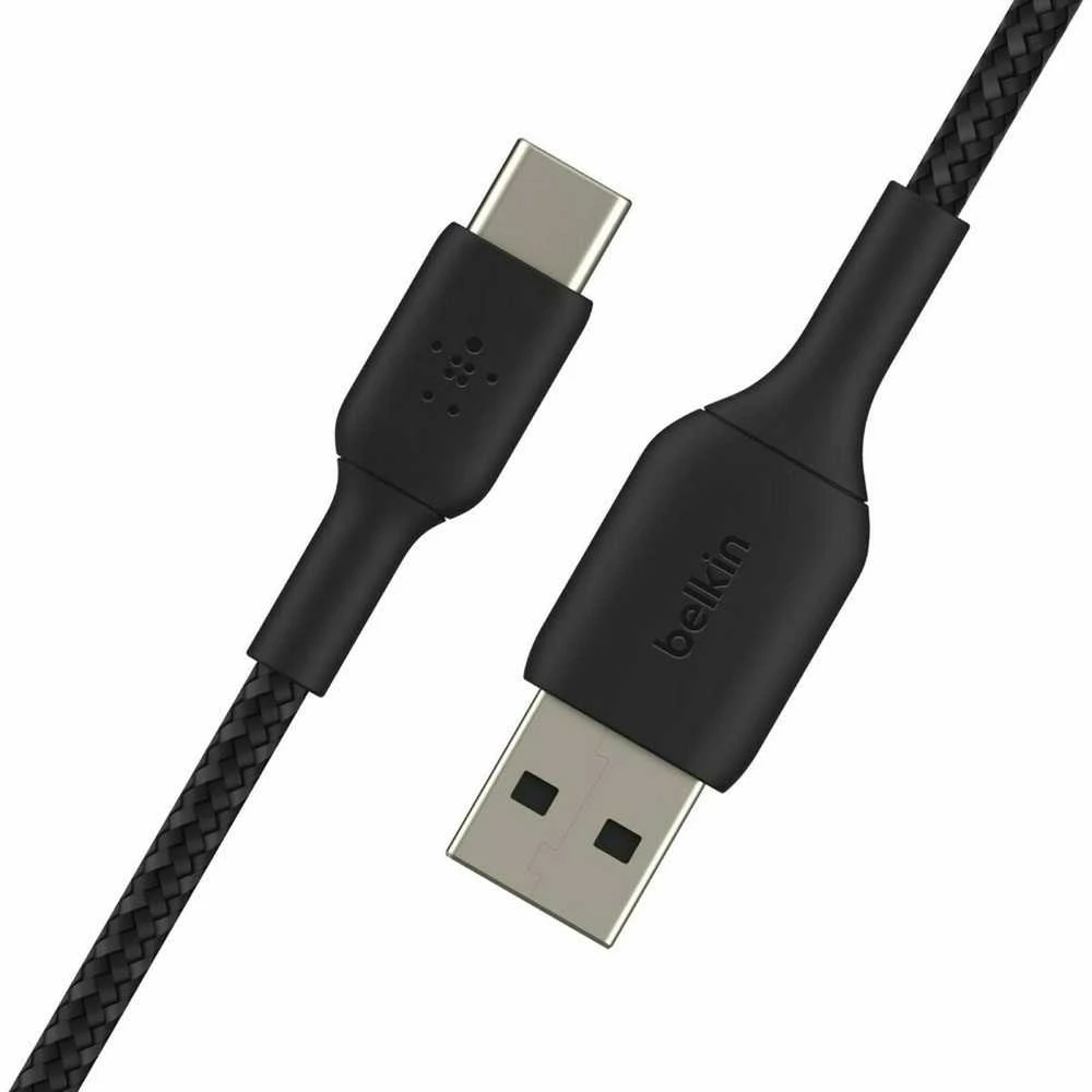 USB Kabelis - Belkin CAB002BT3MBK 3 m Juodas USB A į USB C